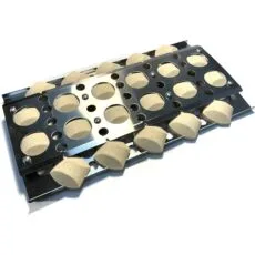 Loaded Locking Briquette Tray, Large