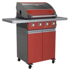 4-Burner Gourmet Series Grill, Red