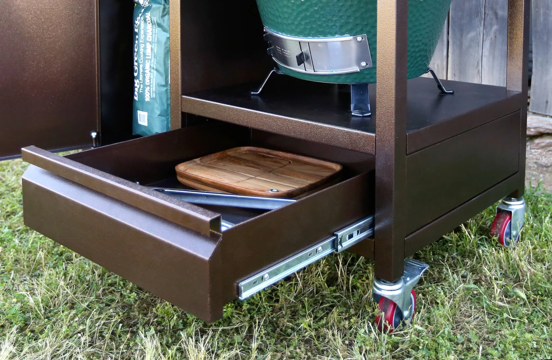 45" Cart for Large Kamado Grill - Image 2