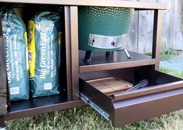 45" Cart for Large Kamado Grill - Image 3