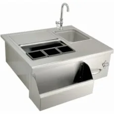 Bartender, Cooler, Sink & Faucet