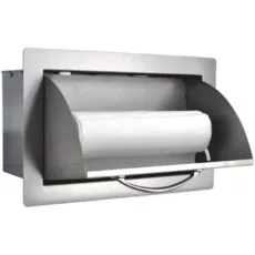 Build-in Towel Holder with Flat Frame