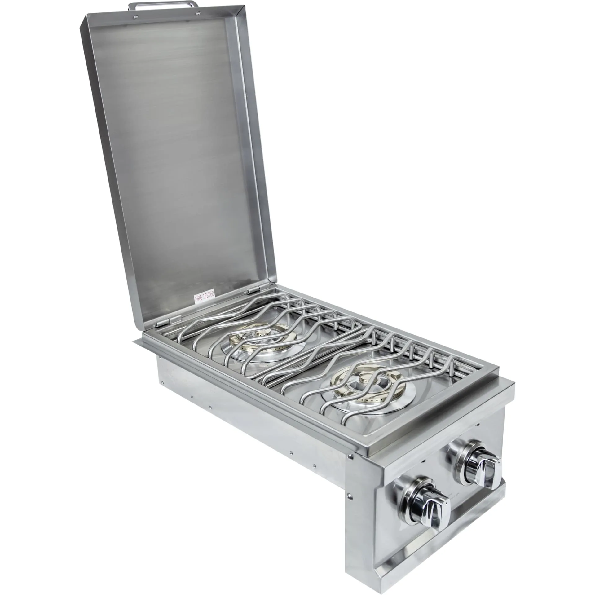 Double Build-in Side Burner with Bright White LEDs - Image 4