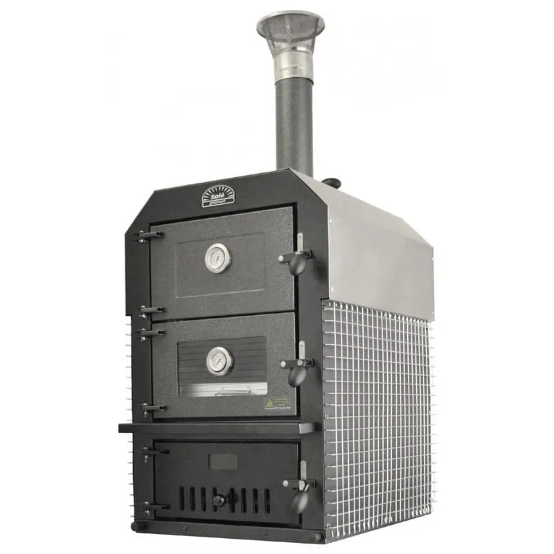 PizzaPro+ Wood-Fired Double Oven & Smoker